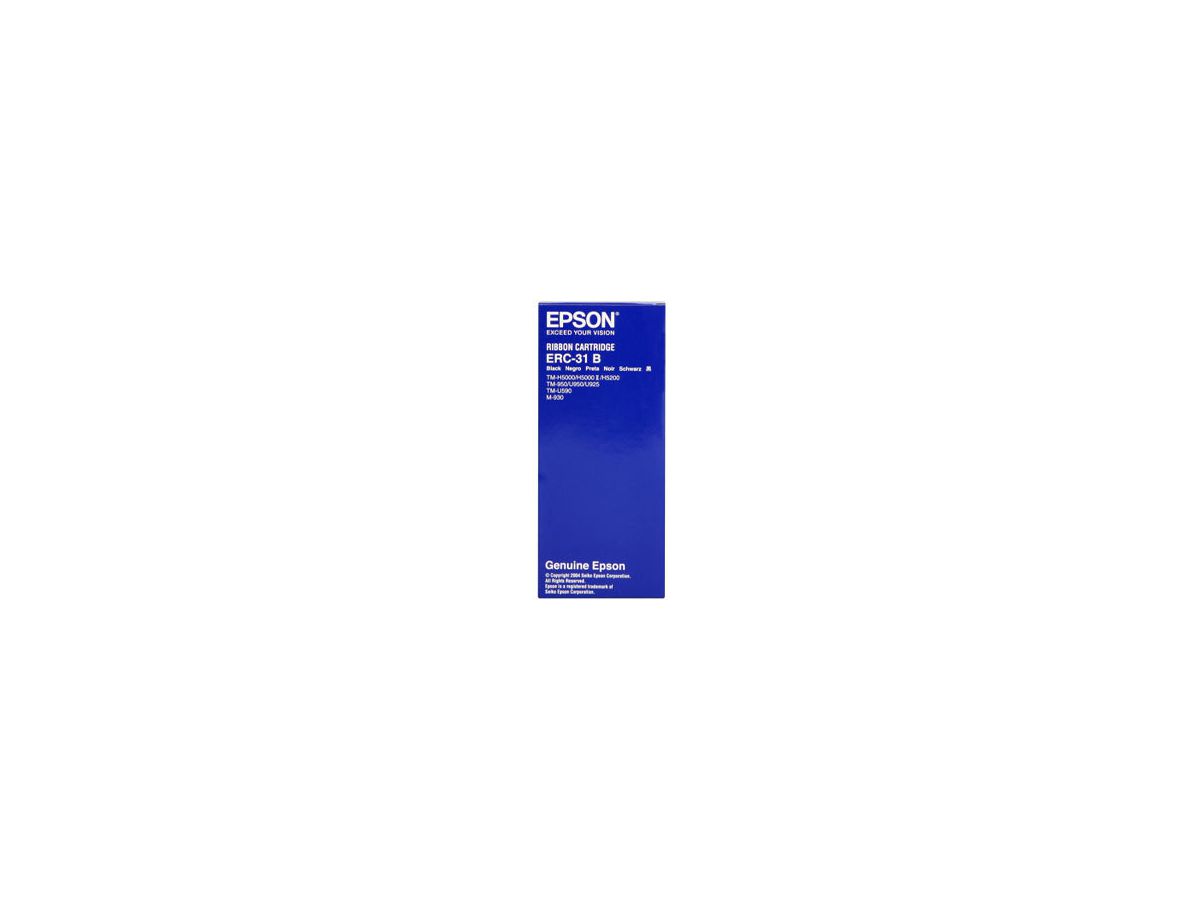 Farbband Epson ERC 31 – schwarz (Epson S015369)
