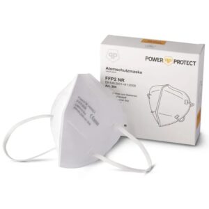 Power Protect 304 FFP2 NR Atemschutzmaske ohne Ventil, einzeln verpackt – Pack à 10 Stück