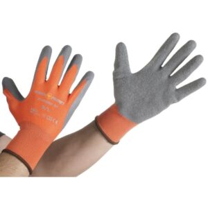 Feinstrickhandschuh Power Protect 101 STARGRIP – Latexbeschichtet, hoher Grip - Pack mit 12 Paaren - Karton mit 10 Packs