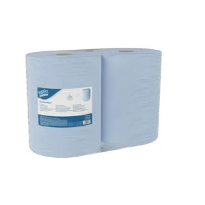 Papierwischtücher CLEAN and CLEVER Wischtuchrolle Maxi PRO 251 (2 lagig, 2 Rollen, 1000 Blatt = 360 lfm)