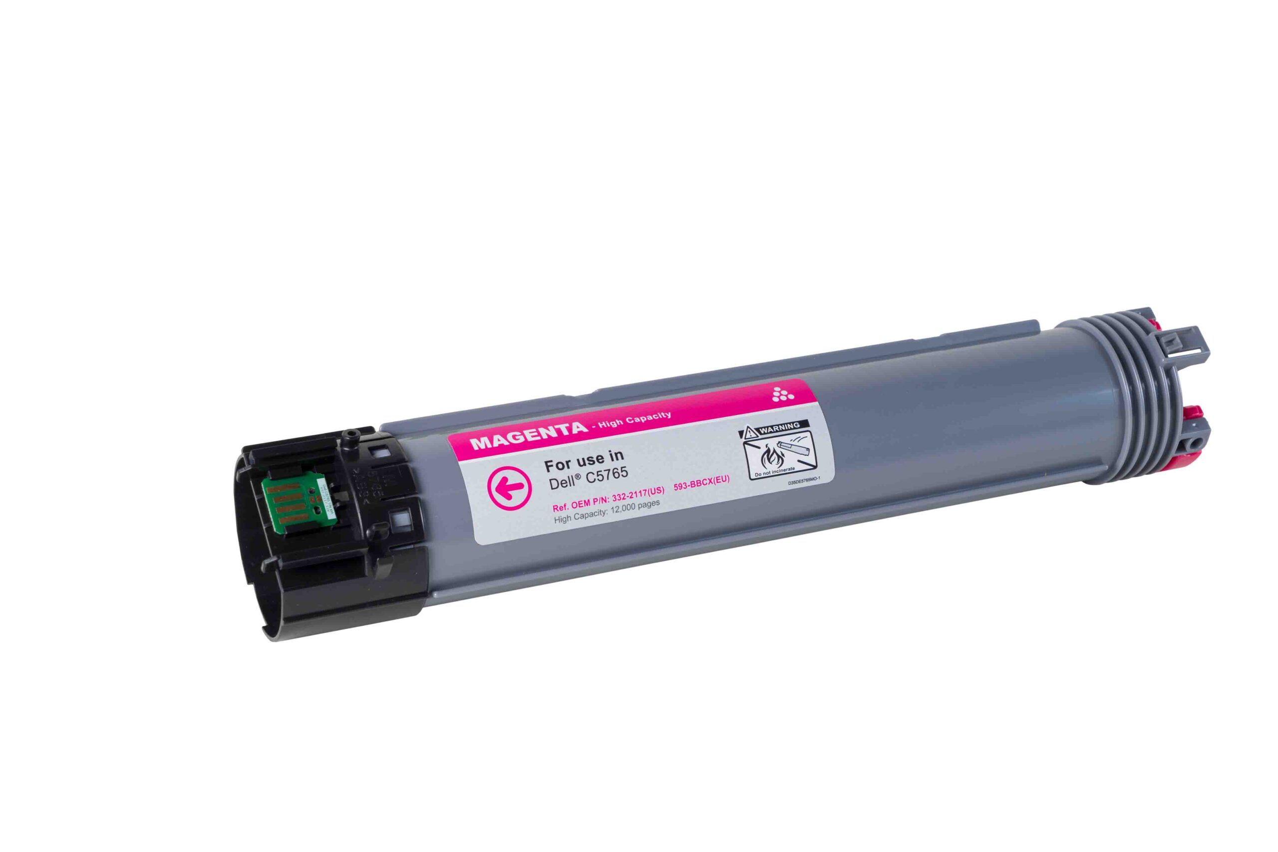 Toner-Modul komp. zu Dell C5765 12'000 Seiten, magenta