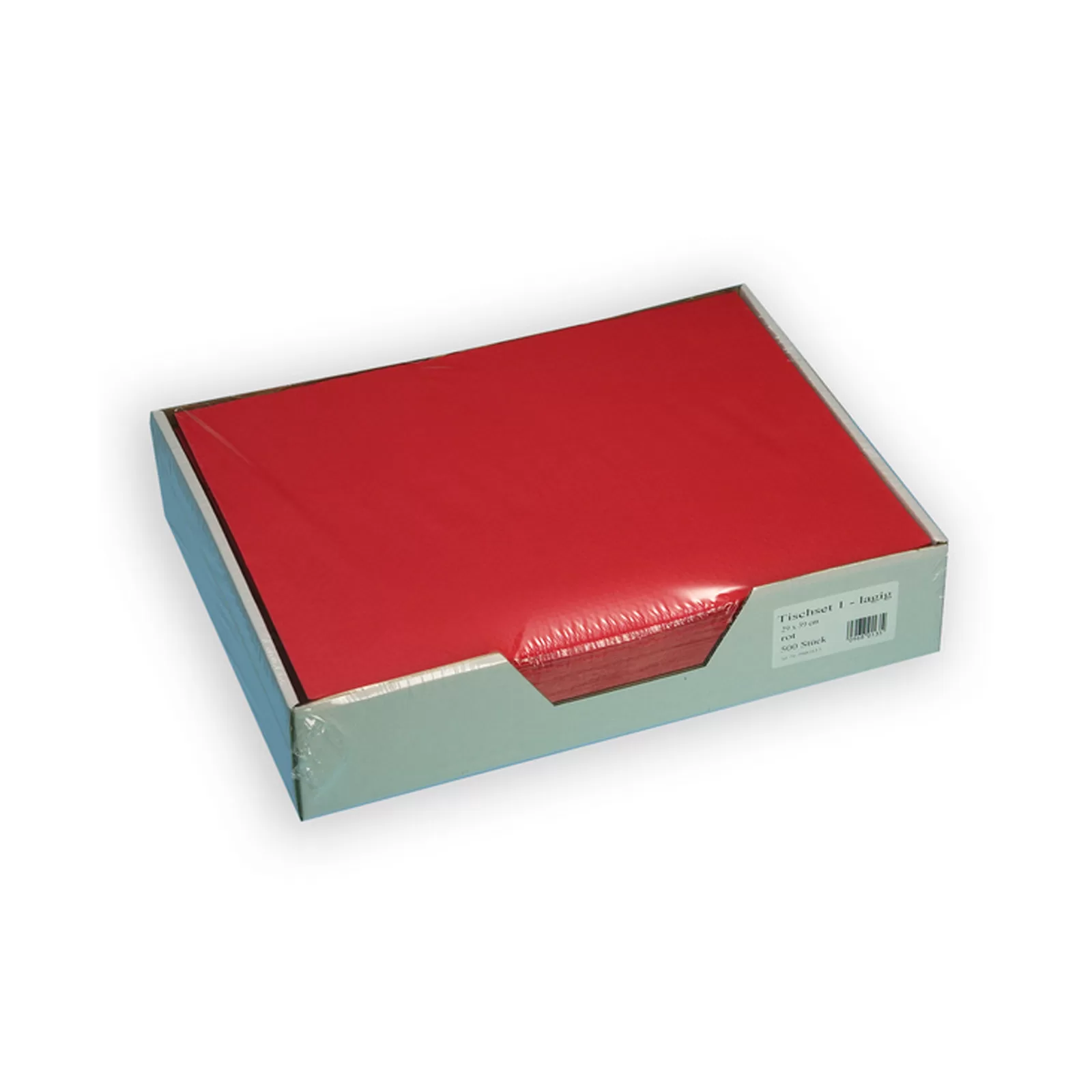 Starline Tischset Shetland-Prägung rot (2500 Stück (5 x 500), 1-lagig)