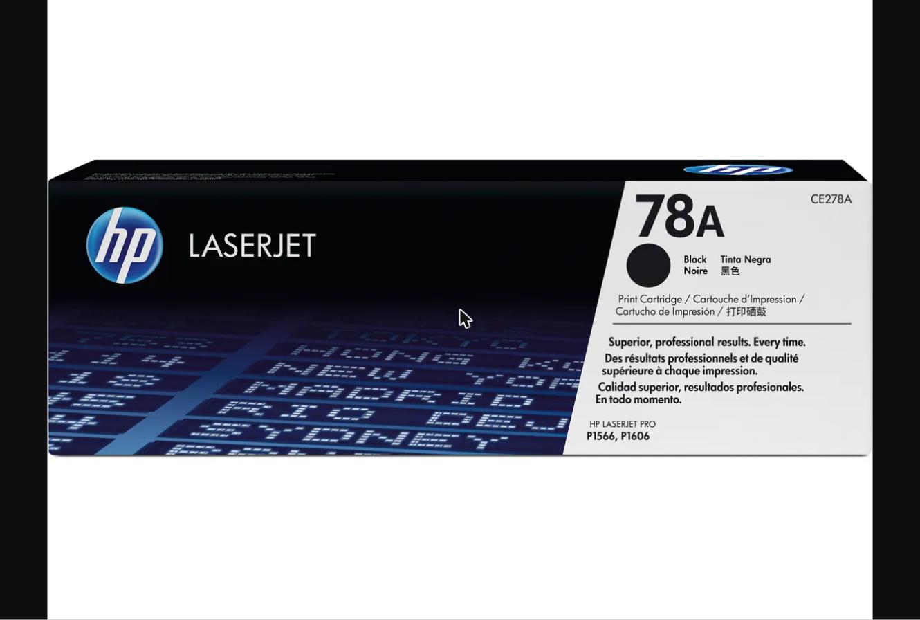 HP Toner-Modul 78A schwarz CE278A LaserJet Pro P1566